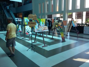 Exposição shopping
