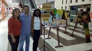 Exposição visita da presidente