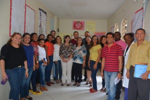 Equipe técnica da Funac no curso de capacitação