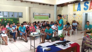 01 Equipe Jovem Guardião apresenta o projeto as demais Dioceses do Estado