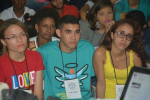 Natan, novo participante do projeto, quer mudar a realidade de outros jovens