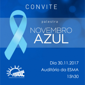 CONVITE NOVEMBRO AZUL