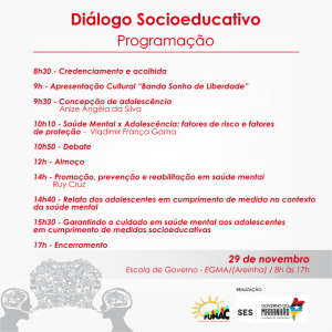 Diálogo Socioeducativo programação