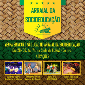 Arraial da Socioeducação versão zap
