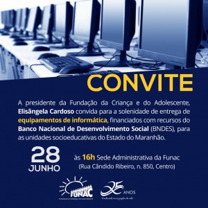Convite Solenidade de Entrega